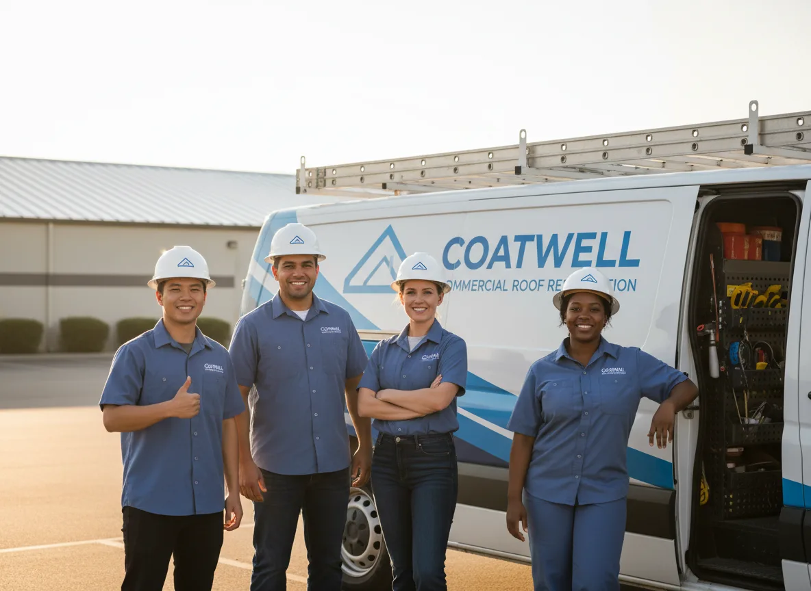 Commercial roof coating company in Era, TX
